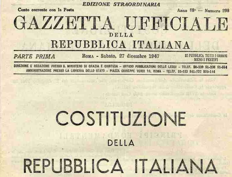 costituzione